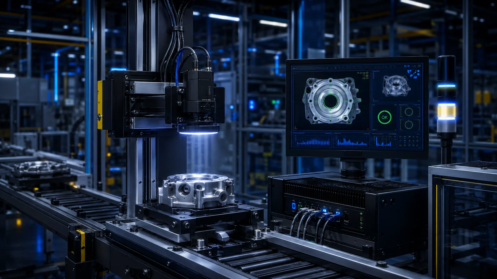 AI Vision Inspection Cell